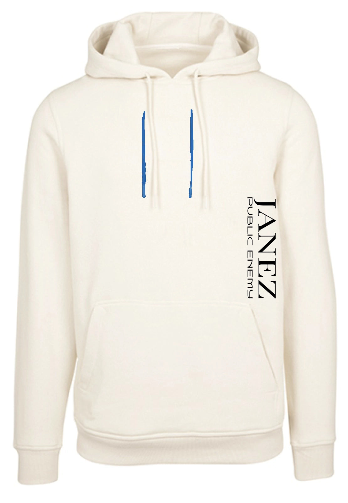 Heavy Hoodie "Public Enemy" mit Druck links unterm Ärmel