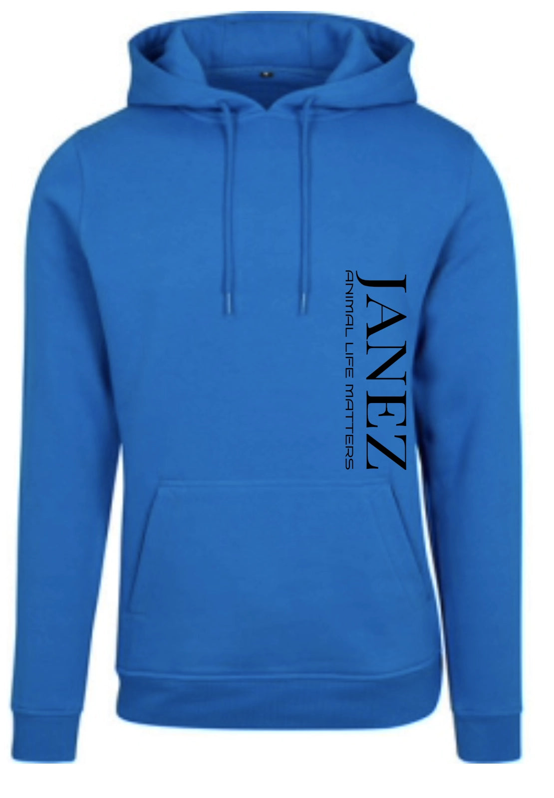 Heavy Hoodie "Animal Life Matters" mit Druck links unterm Ärmel