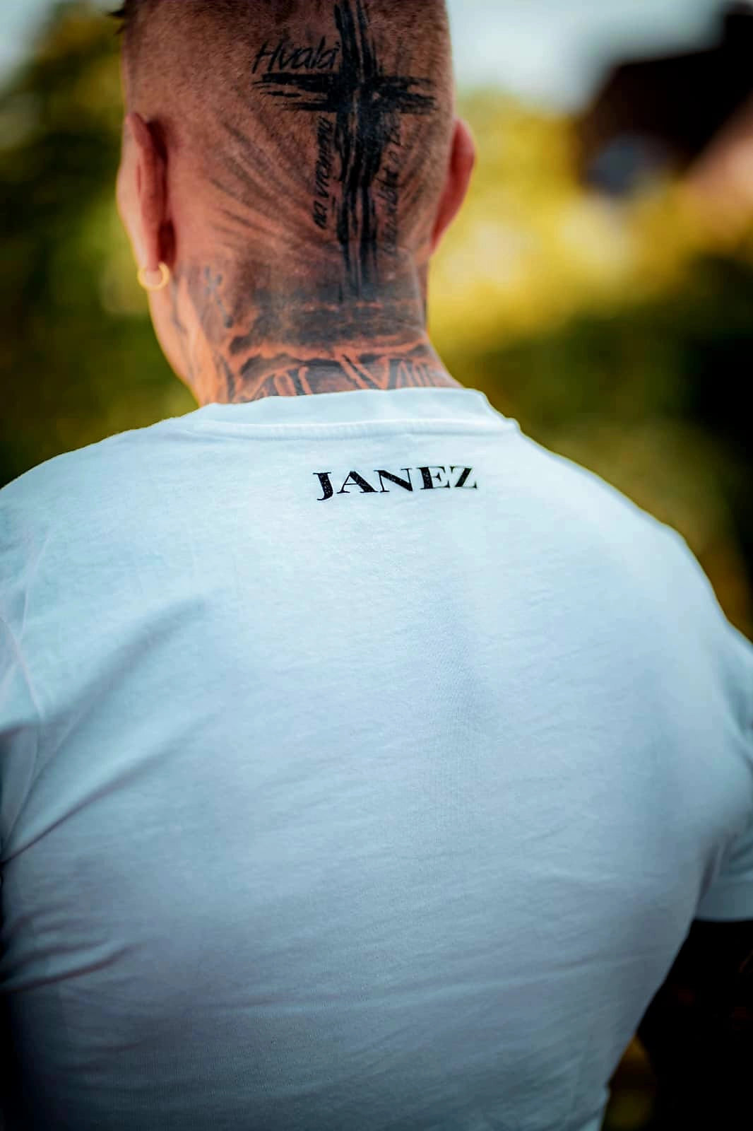 Round Neck T-Shirt "true gangster"