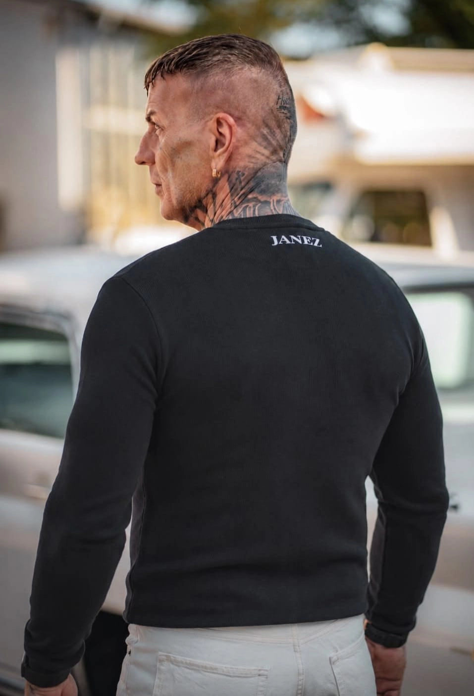 Sweatshirt Crewneck "true gangster"