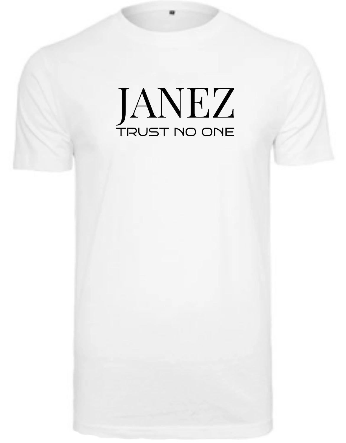 Round Neck T-Shirt "Trust No One"